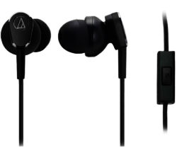 AUDIO TECHNICA  QuietPoint ATH-ANC33iS Noise-Cancelling Headphones - Black